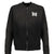 DECONSTRUCTED ZIPPED SWEAT / BLK