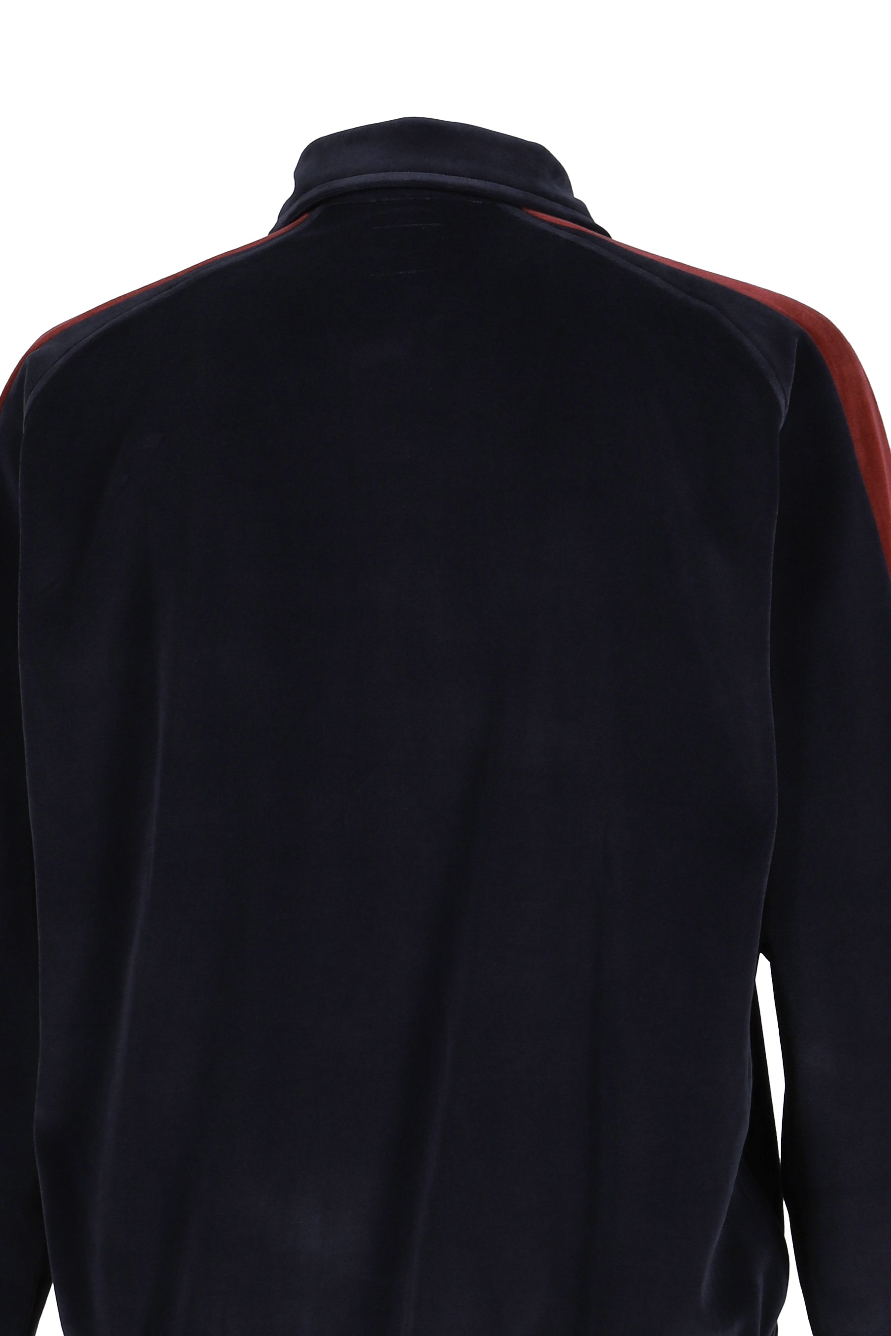 SIDE LINE PULLOVER SHIRT - C/PE VELOUR / NVY
