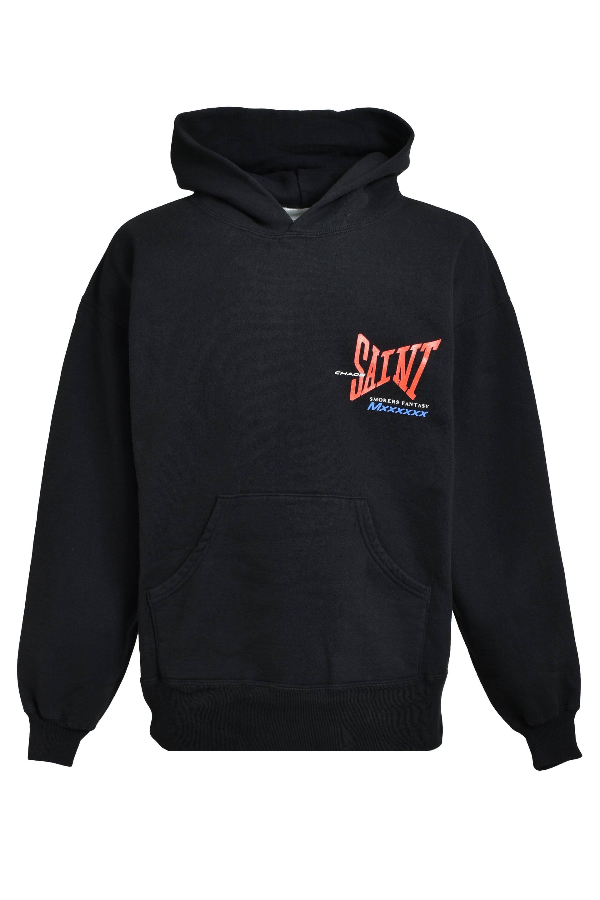 HOODIE/RIBON SAINT / BLK