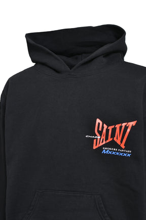 HOODIE/RIBON SAINT / BLACK