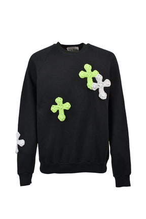 CREWNECK SWEAT / BLK