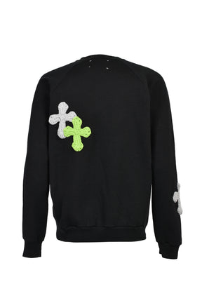 CREWNECK SWEAT / BLK