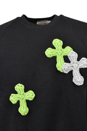 CREWNECK SWEAT / BLK