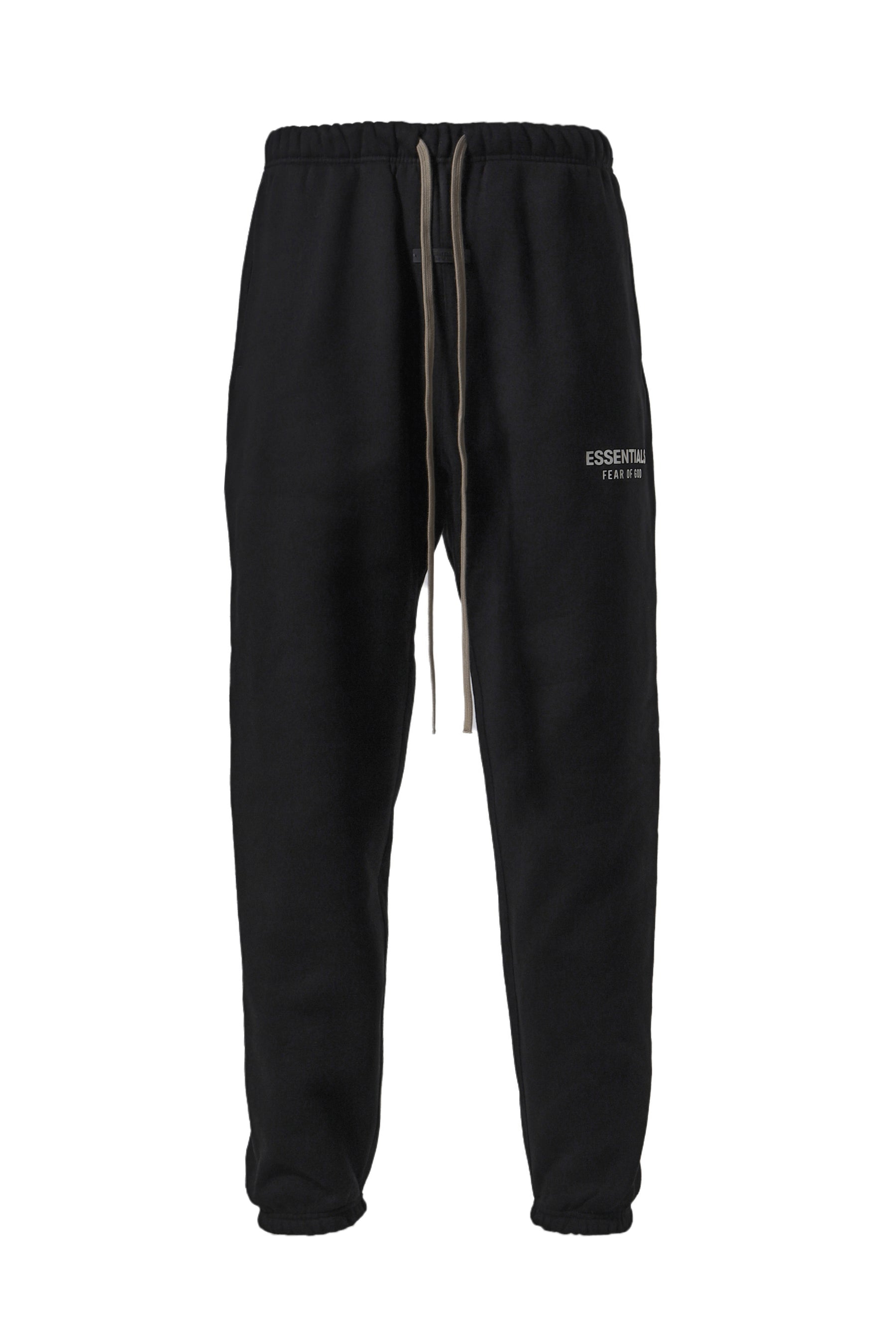 FLEECE ESSENTIAL SWEATPANT / BLK