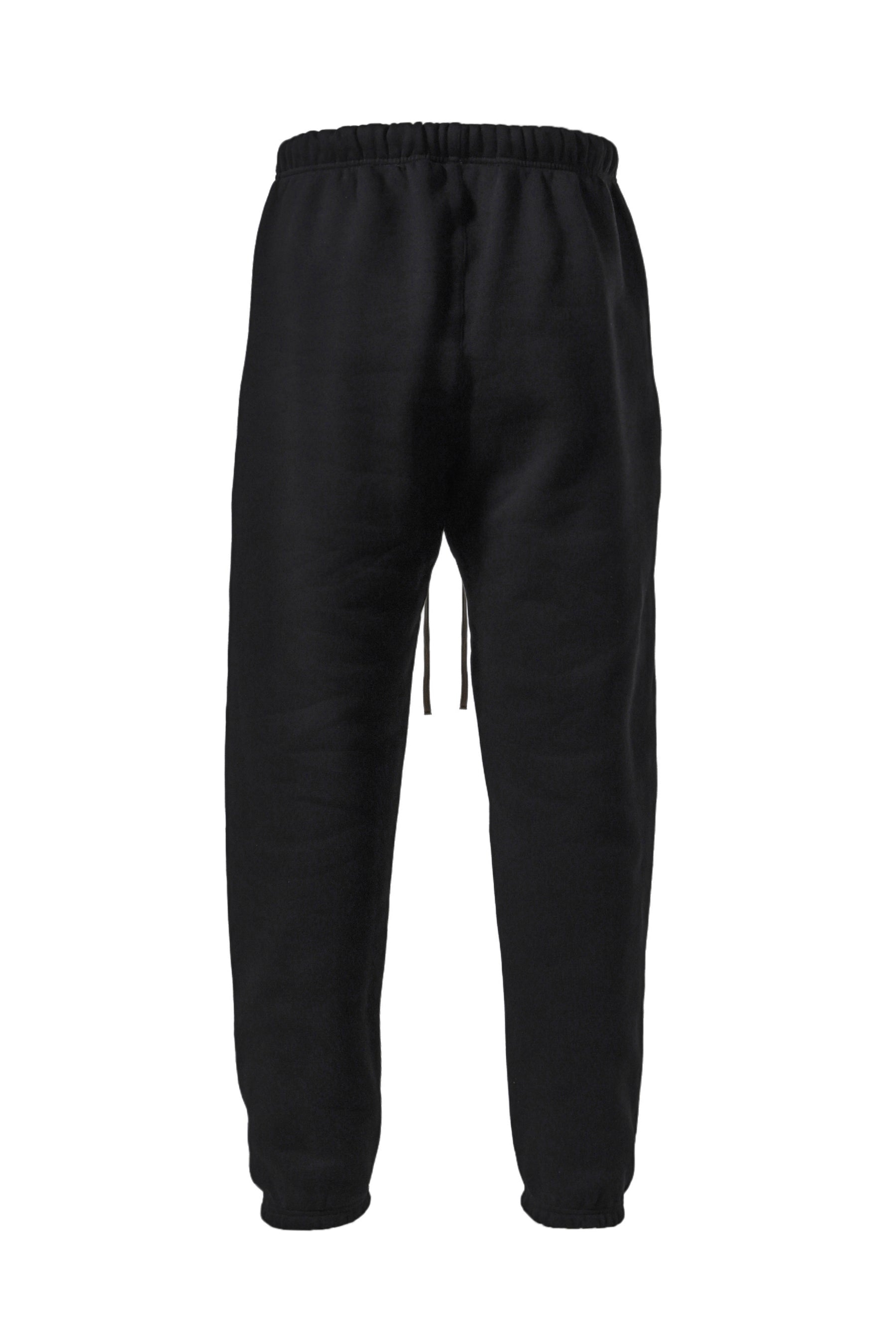 FLEECE ESSENTIAL SWEATPANT / BLK