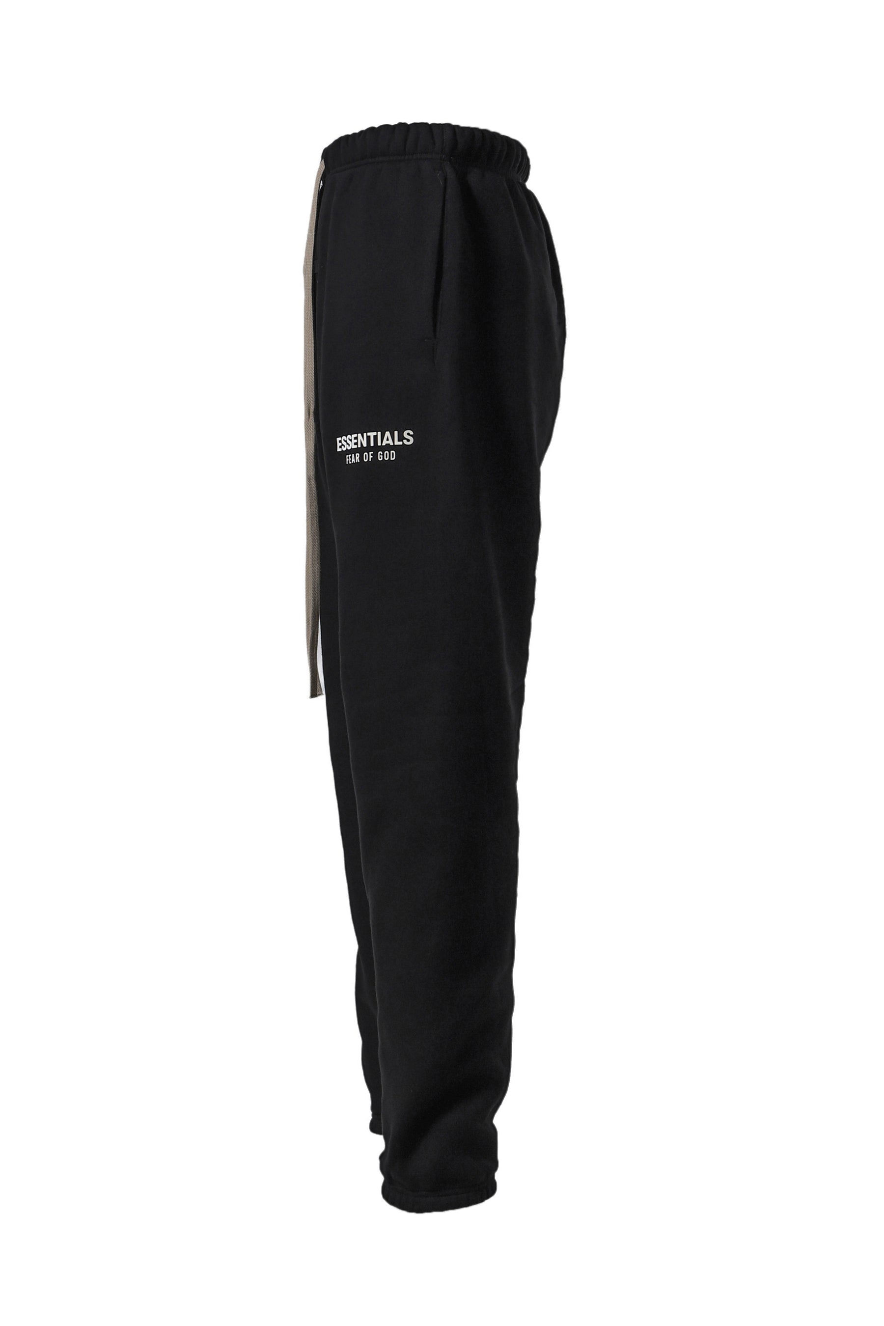 FLEECE ESSENTIAL SWEATPANT / BLK