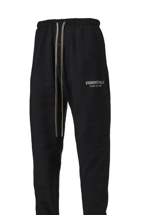 FLEECE ESSENTIAL SWEATPANT / BLK