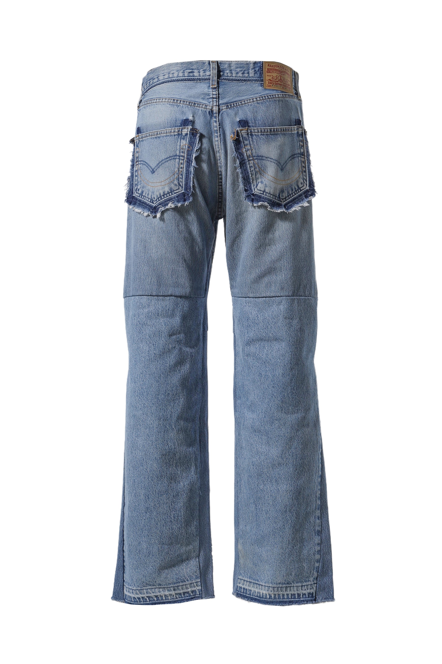 WIDE FLARE DENIM / BLU