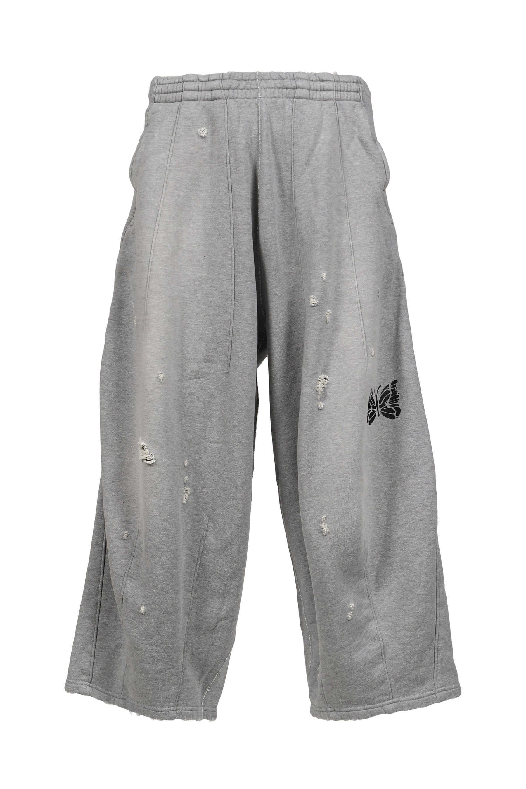 Needles ニードルス SS26 DECONSTRUCTED H.D. SWEAT PANT / GRY