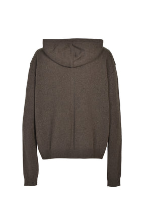 ZIPPED HOODIE / DUST