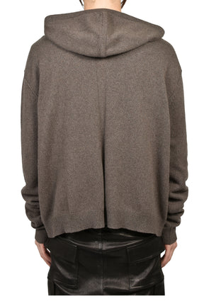 ZIPPED HOODIE / DUST