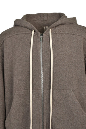 ZIPPED HOODIE / DUST