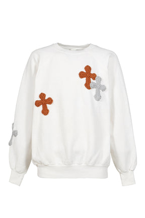 CREWNECK SWEAT / WHT