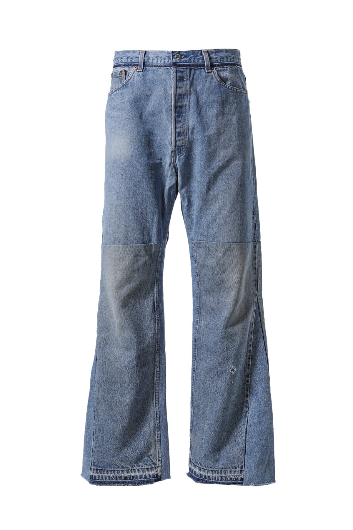 WIDE FLARE DENIM / BLU