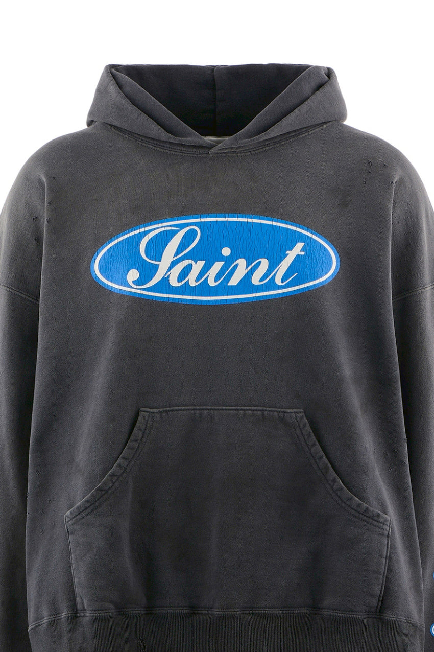 HOODIE/LOVE AMONG / BLACK 