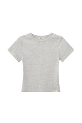 G BABY TEE / MELANGE GRY 