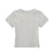 G BABY TEE / MELANGE GRY 