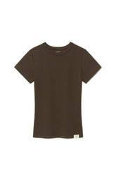 G CLASSIC FITTED TEE / CHOCO BRWN 