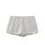 BUTTON FLY MINI SHORTS / MELANGE GRY