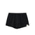 BUTTON FLY MINI SHORTS / BLK