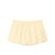 BUTTON FLY MINI SHORTS / BUTTER YEL