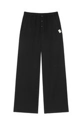 G BUTTON FLY PANTS / BLACK 