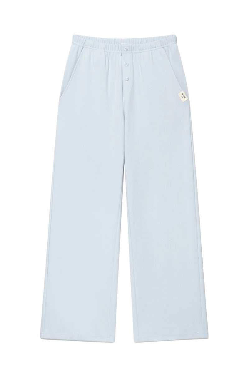 G BUTTON FLY PANTS / COTTON CANDY SKY BLU