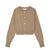 G CLASSIC WOOL CARDIGAN / WALNUT 
