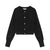 G CLASSIC WOOL CARDIGAN / BLK 