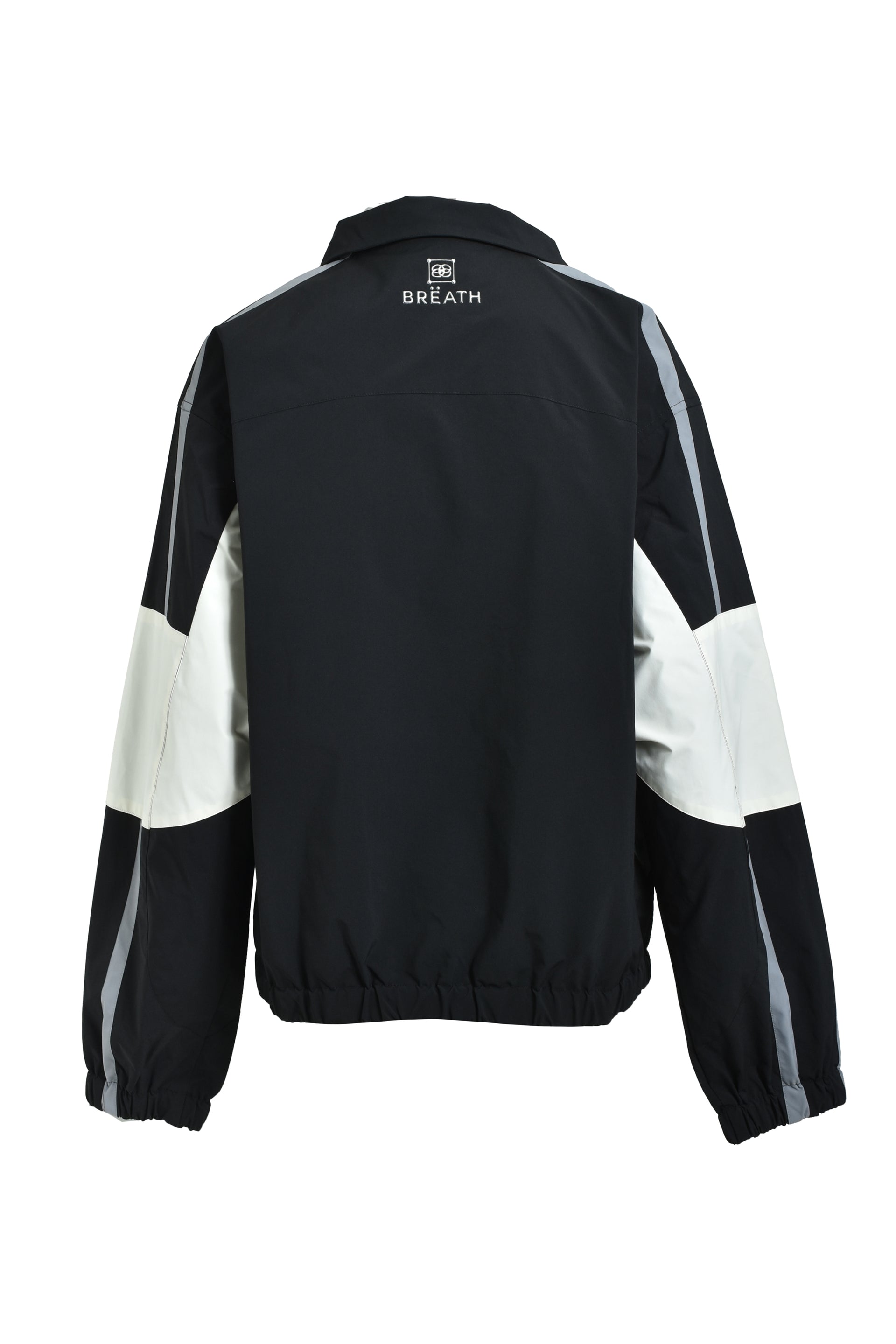 CREST LOGO WARM UP JACKET / BLK