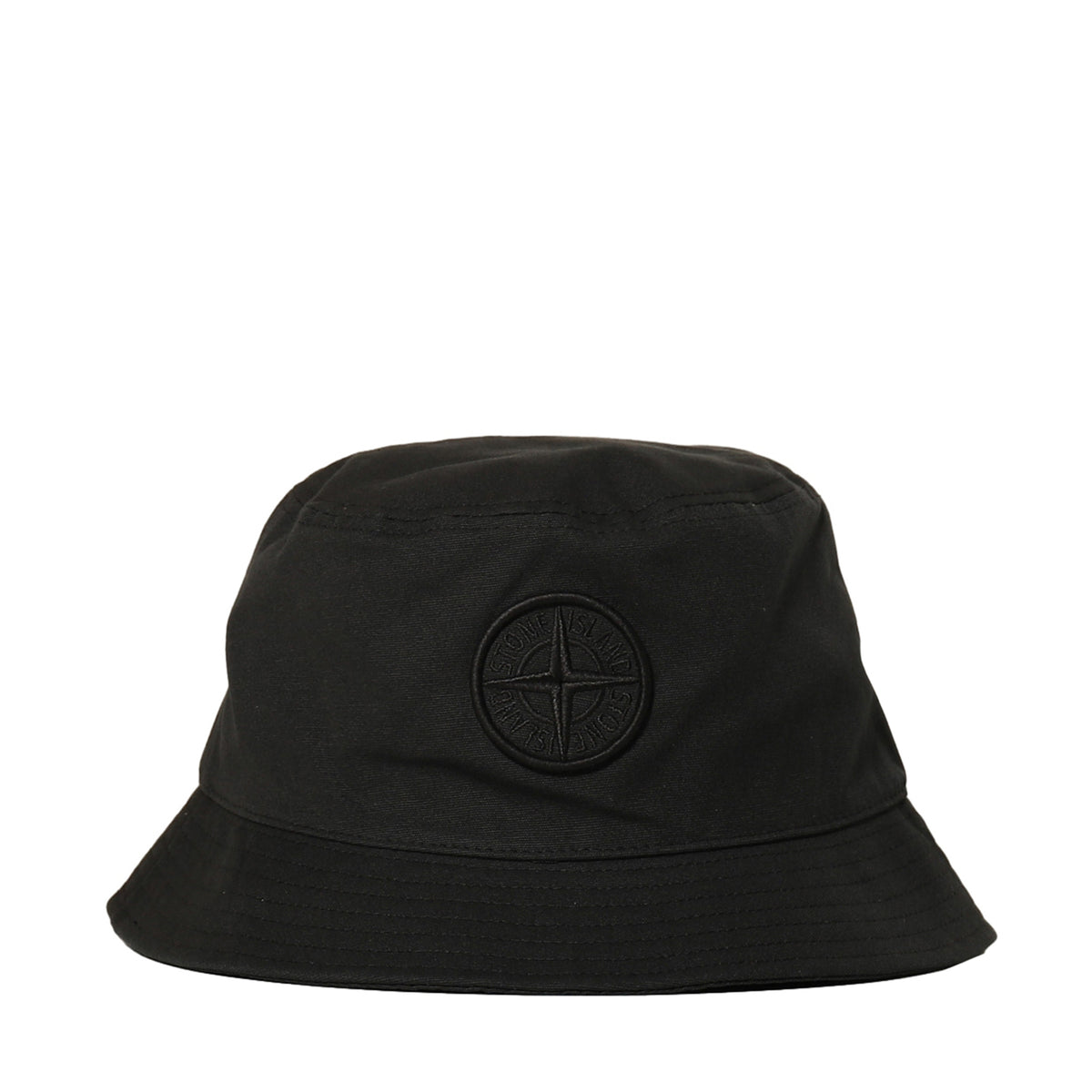 Stone Island ストーンアイランド SS24 LOGO BUCKET HAT / BLK