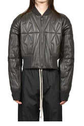 MONCLER + RICK OWENS GEOCAMO CROPPED JACKET / DUST