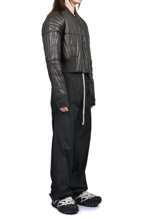 MONCLER + RICK OWENS GEOCAMO CROPPED JACKET / DUST