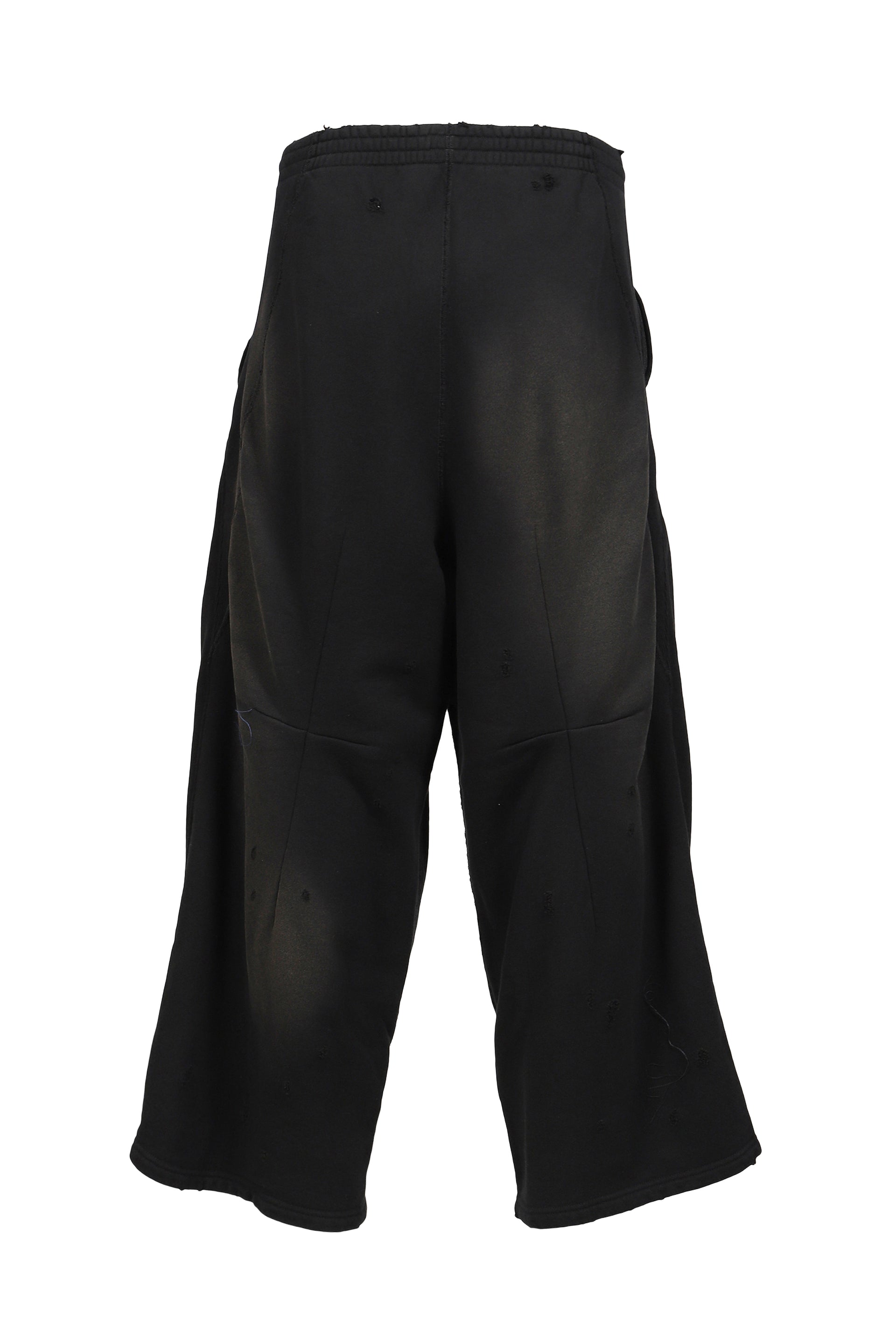 DECONSTRUCTED H.D. SWEAT PANT / BLK