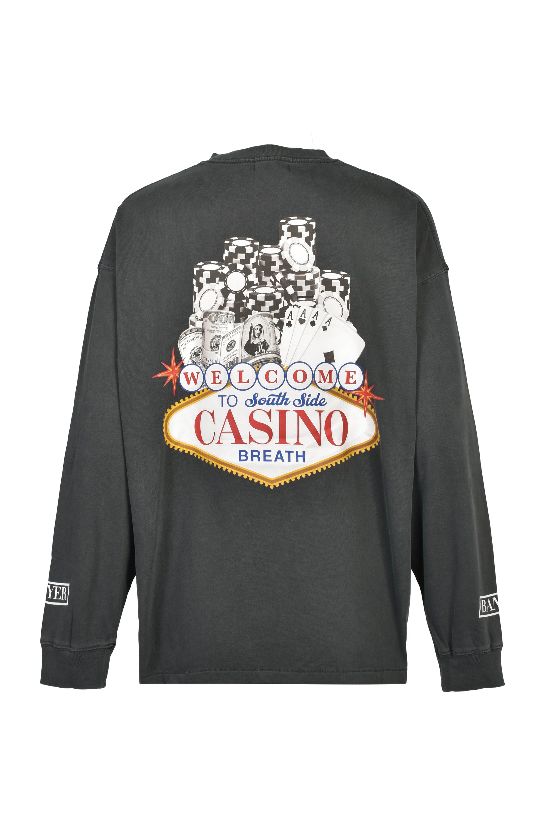 CASINO LS TEE / BLK