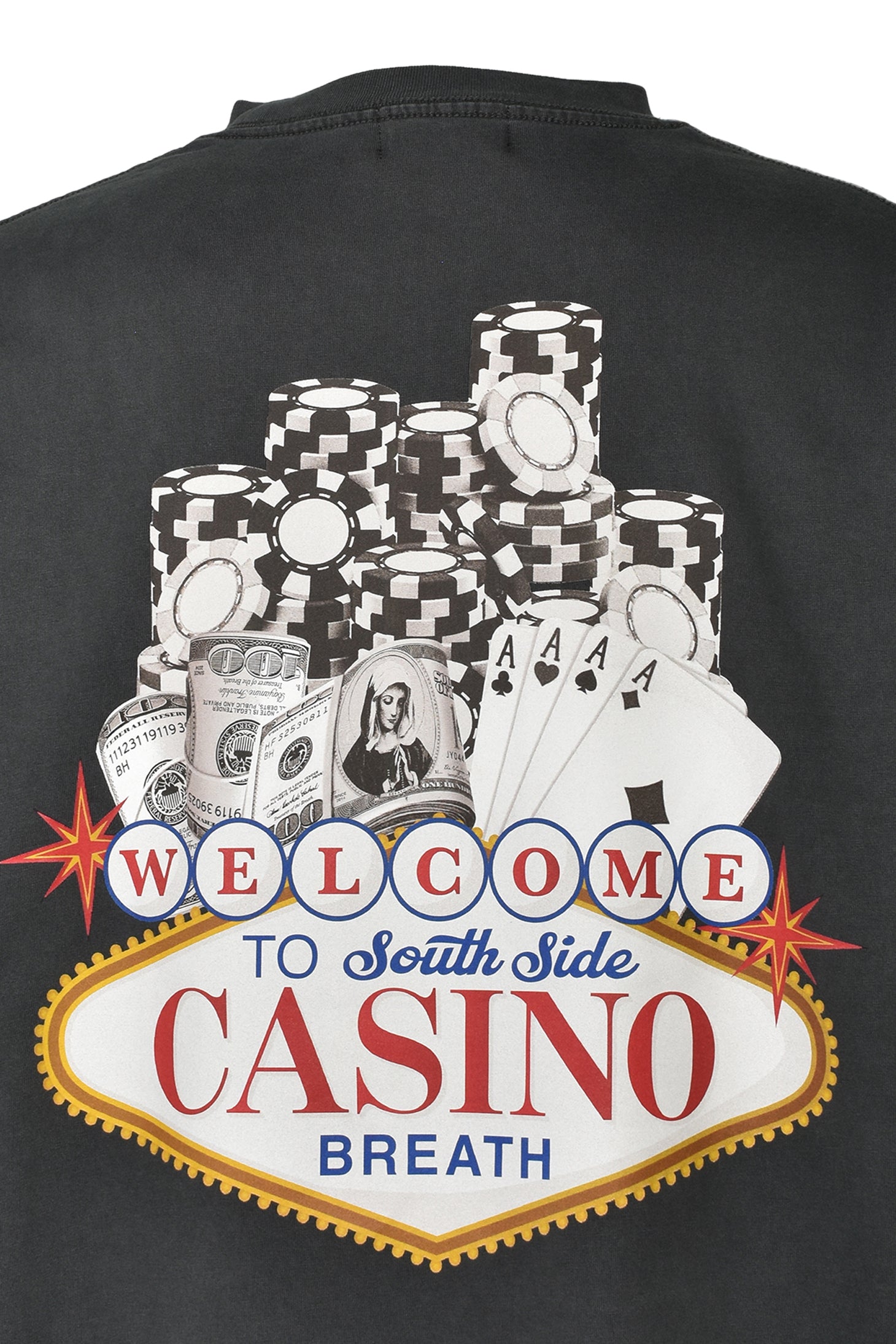 CASINO LS TEE / BLK