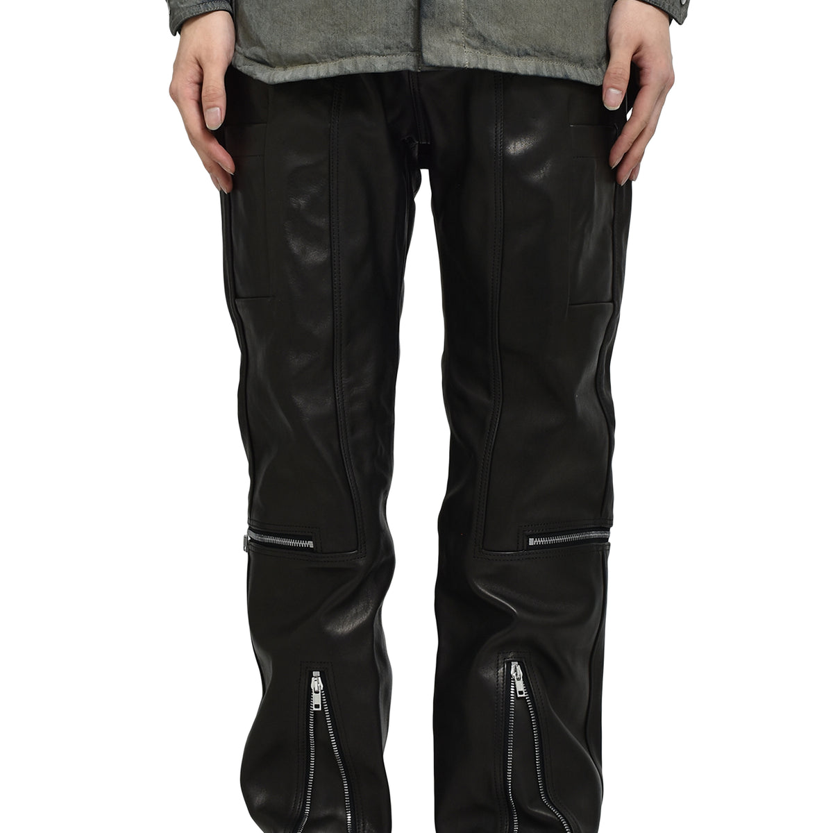Rick Owens FW25 HEADON JEAN / BLACK - NUBIAN