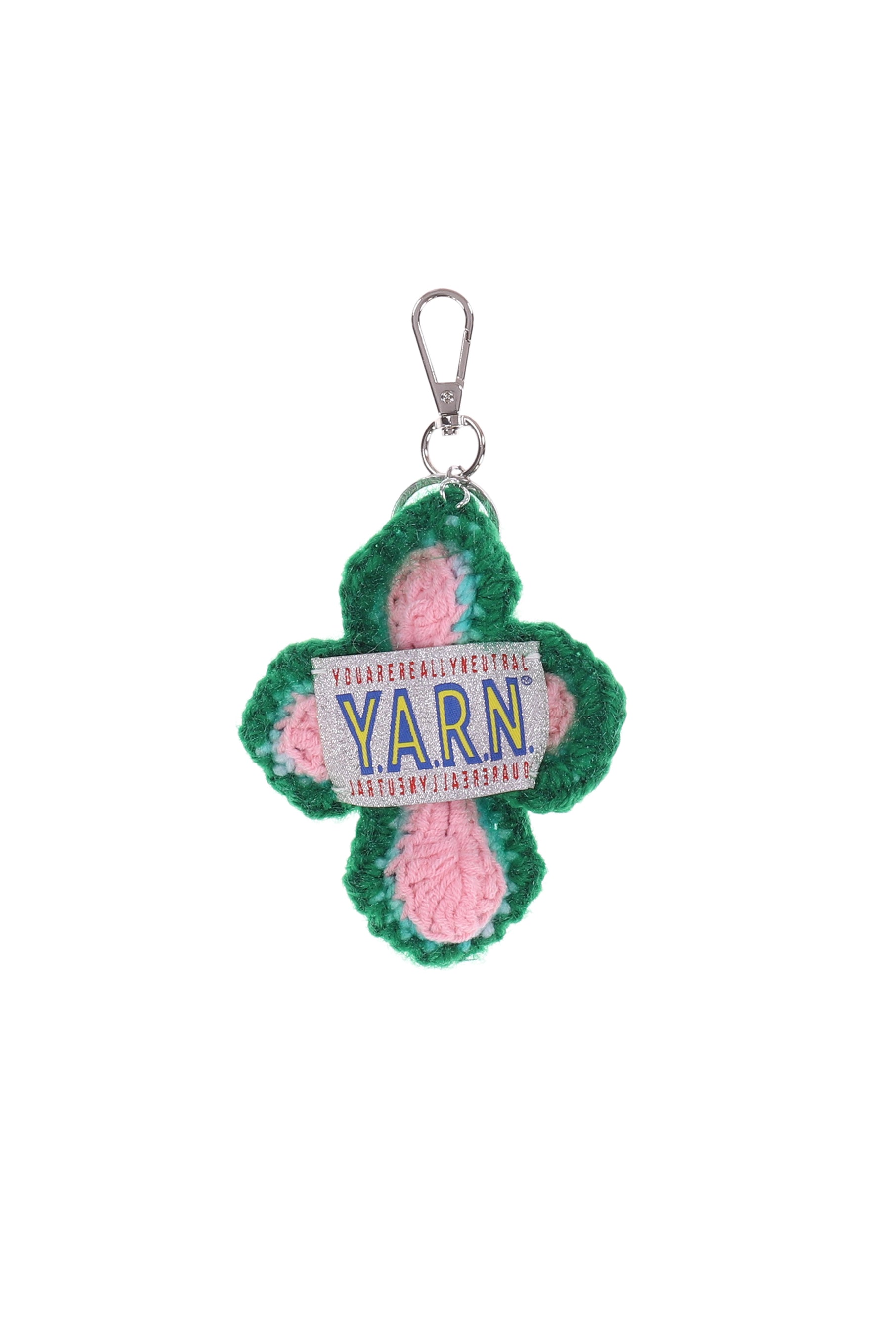 Y.A.R.N. ヤーン SS26 3D CROSS KEYCHAIN / MULTI - NUBIAN ヌビアン