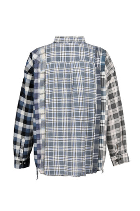 FLANNEL SHIRT -> 7 CUTS WIDE SHIRT / ASSORTED