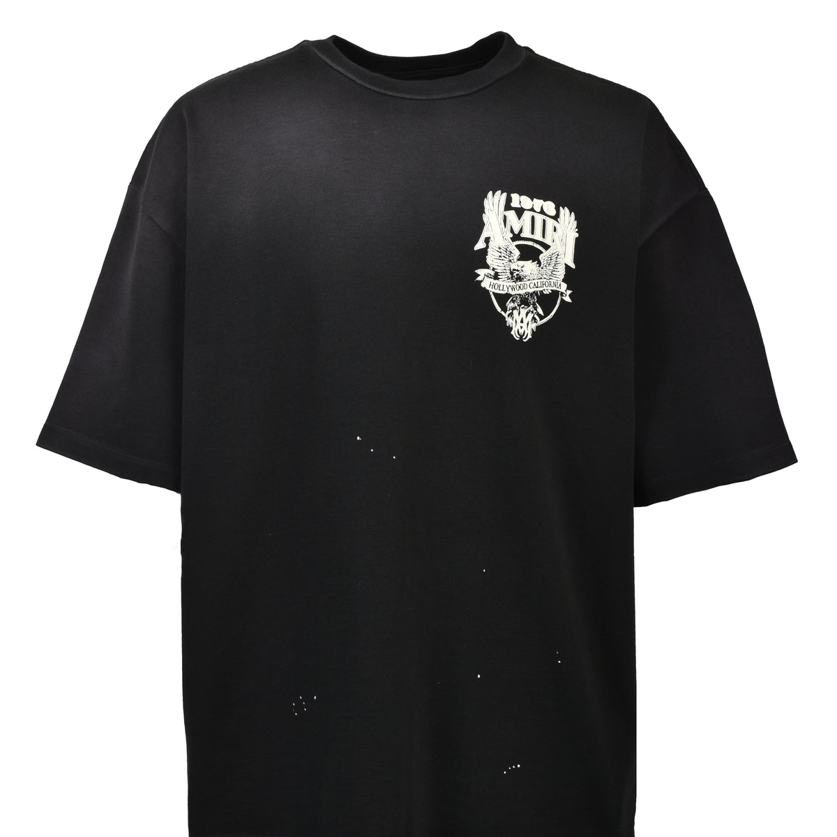 AMIRI SS26 AMIRI EAGLE OVERSIZED TEE / BLK - NUBIAN
