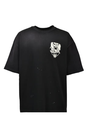 AMIRI EAGLE OVERSIZED TEE / BLK