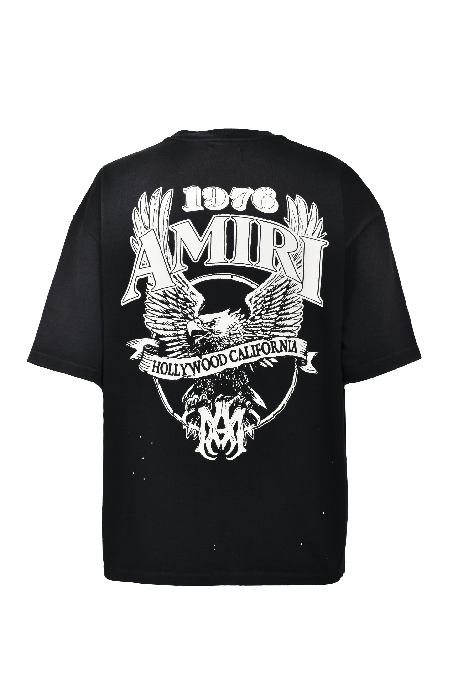 AMIRI EAGLE OVERSIZED TEE / BLK