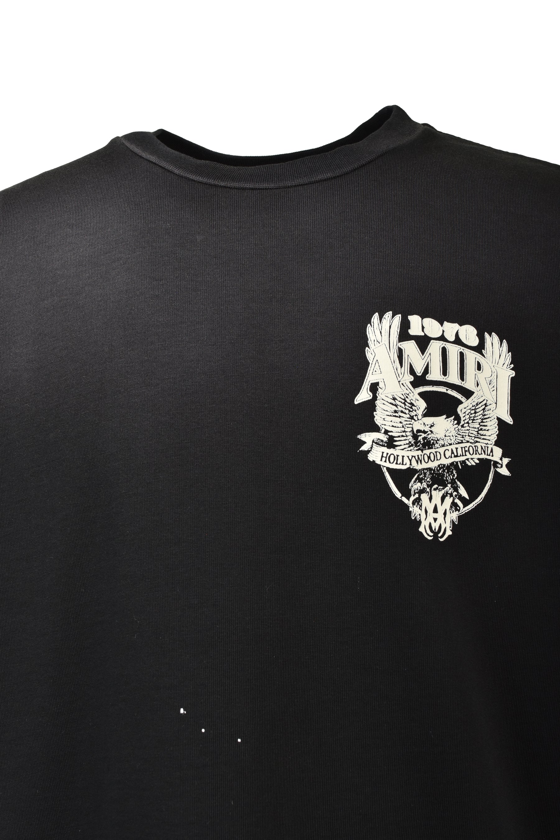 AMIRI EAGLE OVERSIZED TEE / BLK