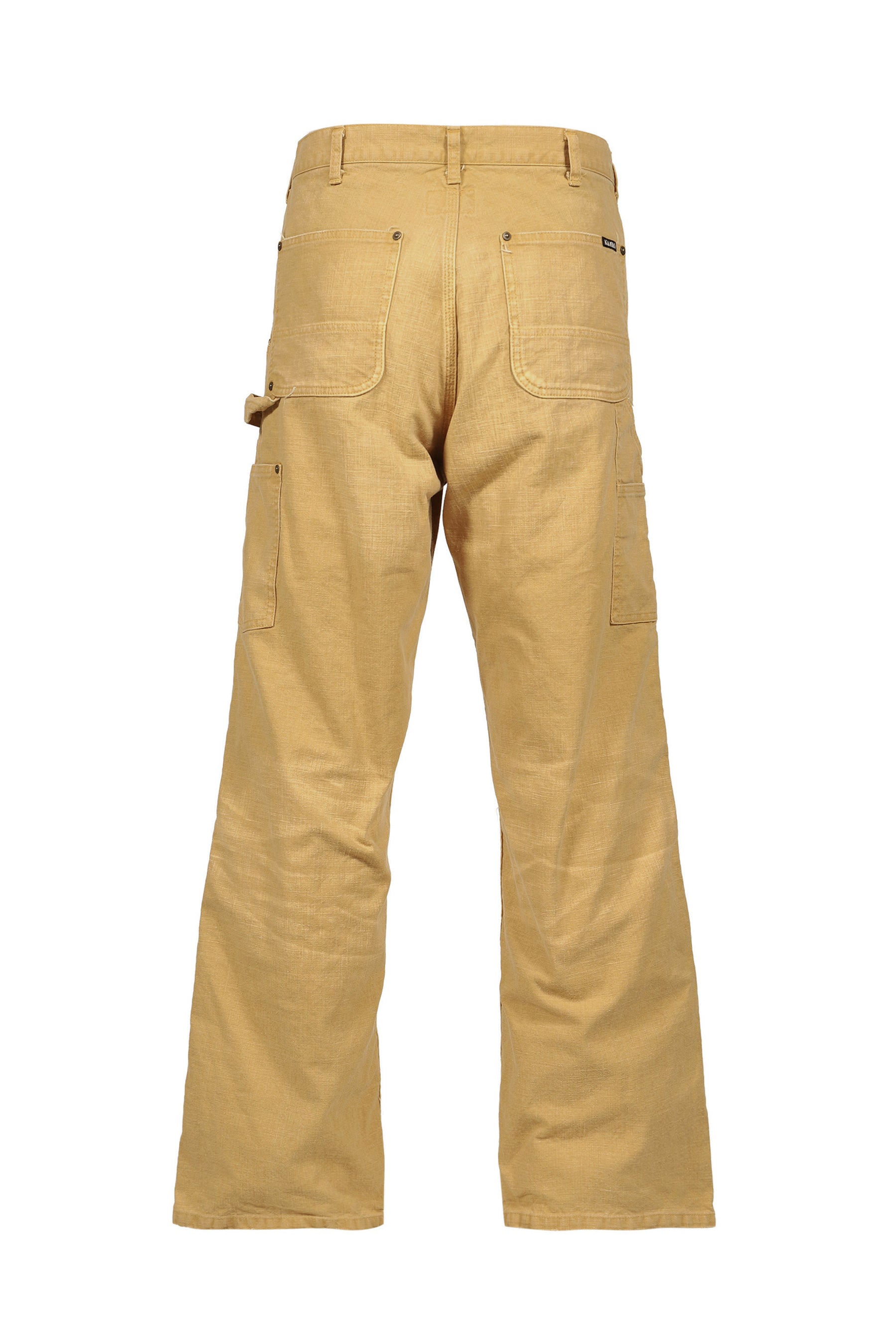 HEAVY SUN-FADED DUCK PAINTER PANTS / BEI