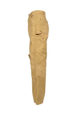 HEAVY SUN-FADED DUCK PAINTER PANTS / BEI