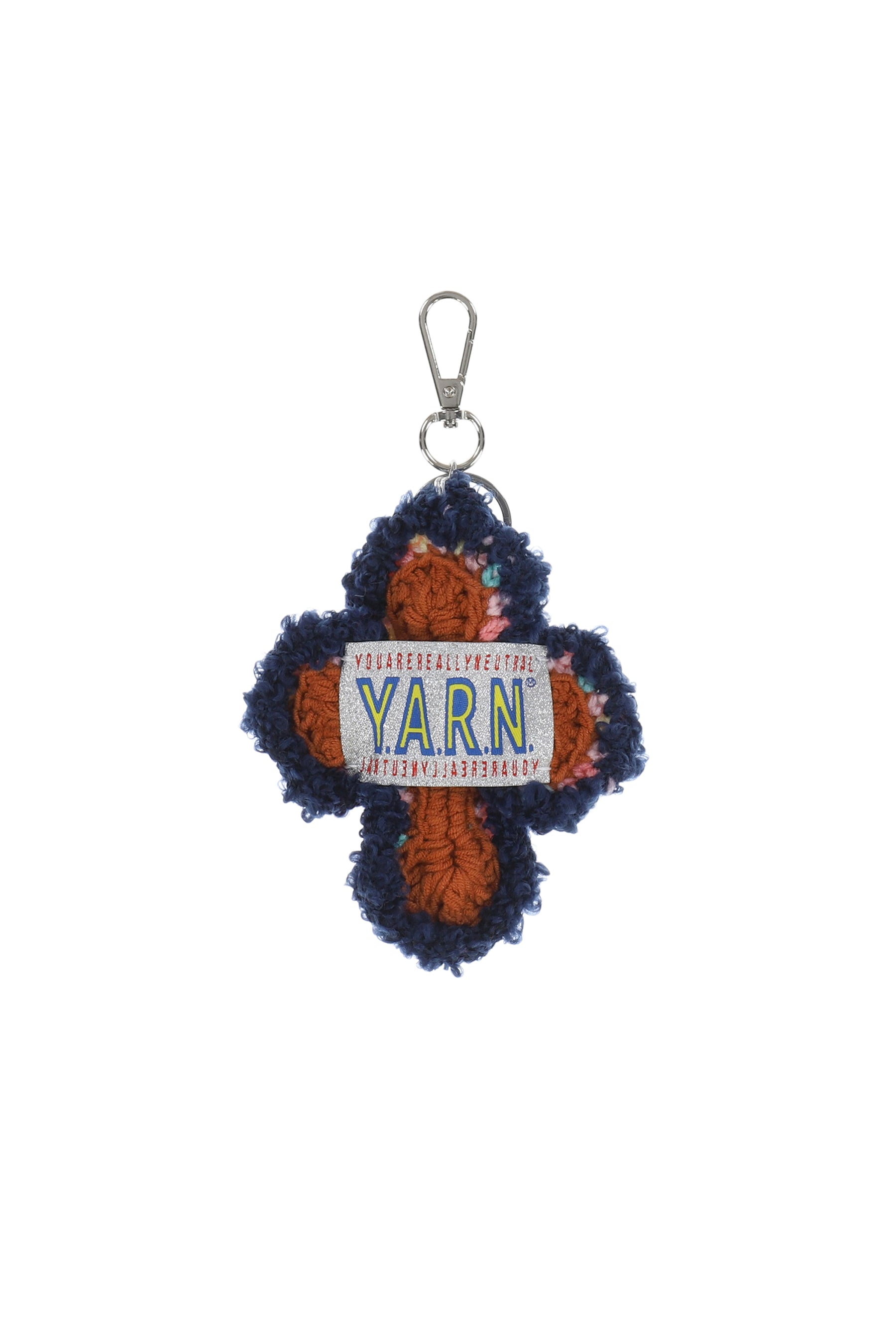 Y.A.R.N. ヤーン SS26 3D CROSS KEYCHAIN / MULTI - NUBIAN ヌビアン