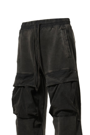 UTILITY SWEATS / WASHED BLK
