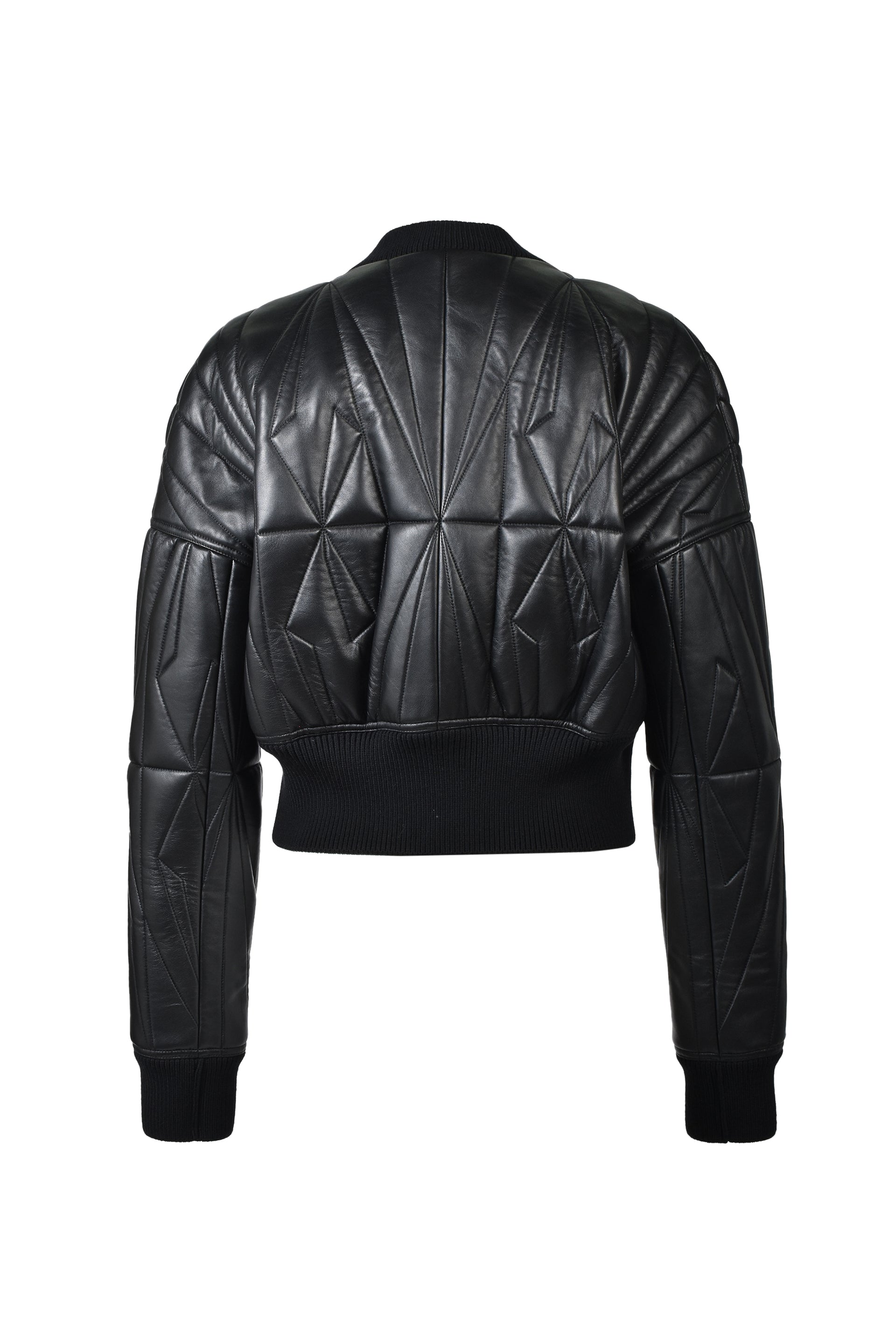 GEOCAMO CROPPED JACKET / BLK