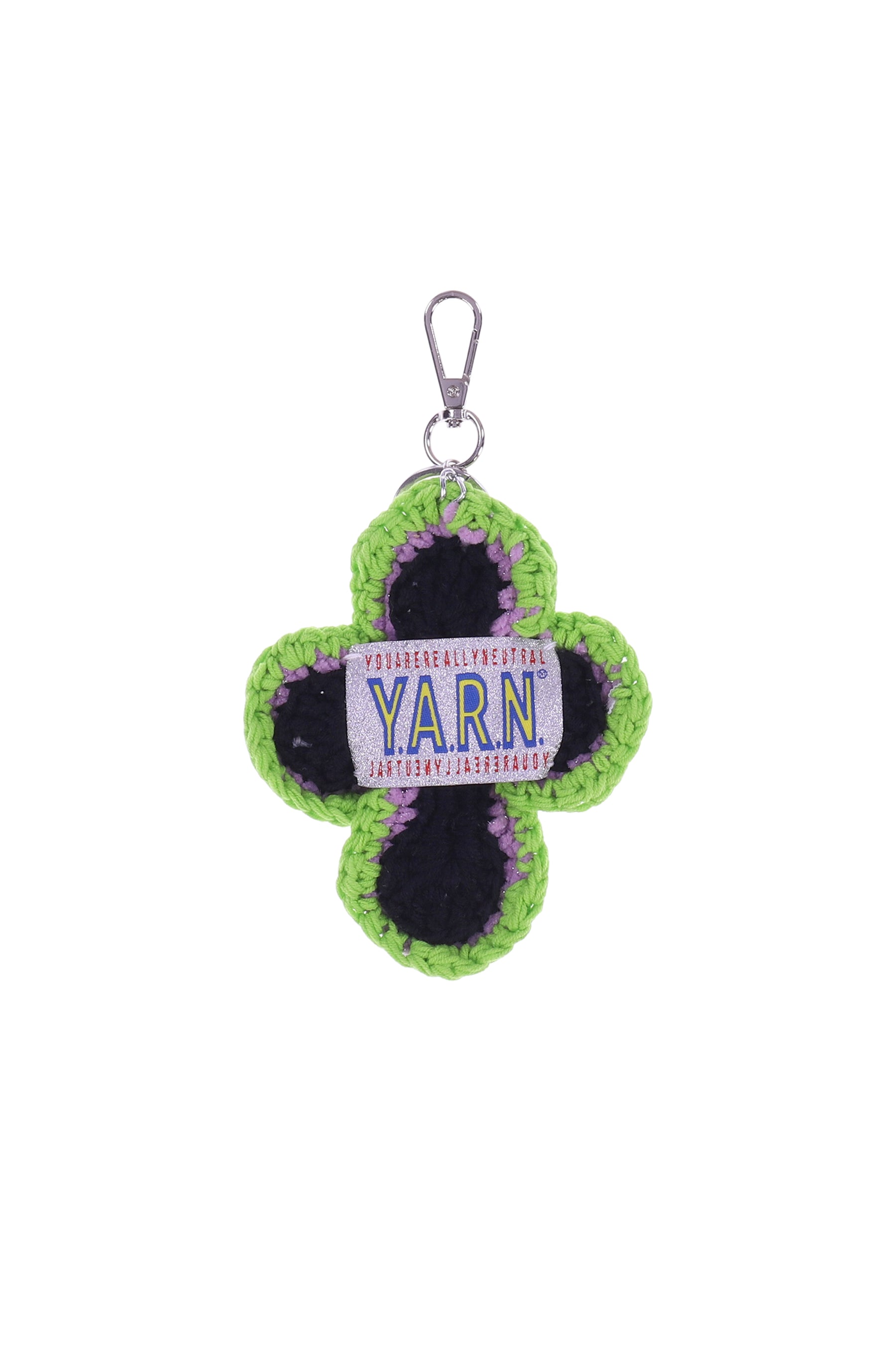 Y.A.R.N. ヤーン SS26 3D CROSS KEYCHAIN / MULTI - NUBIAN ヌビアン