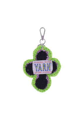 Y.A.R.N. ヤーン SS26 3D CROSS KEYCHAIN / MULTI - NUBIAN ヌビアン